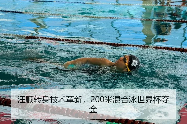 汪顺转身技术革新，200米混合泳世界杯夺金